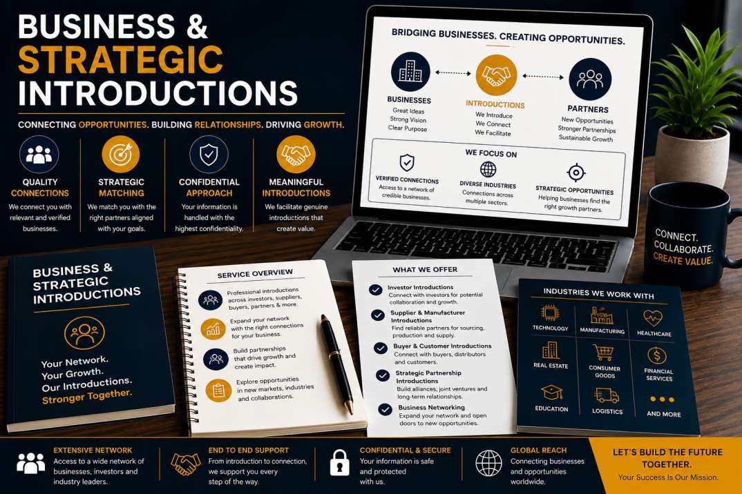 Investor Business Introductions